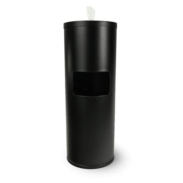 Zogics Disinfectant Wipes Dispenser, Powder Coated Floor Dispenser Z650B - main